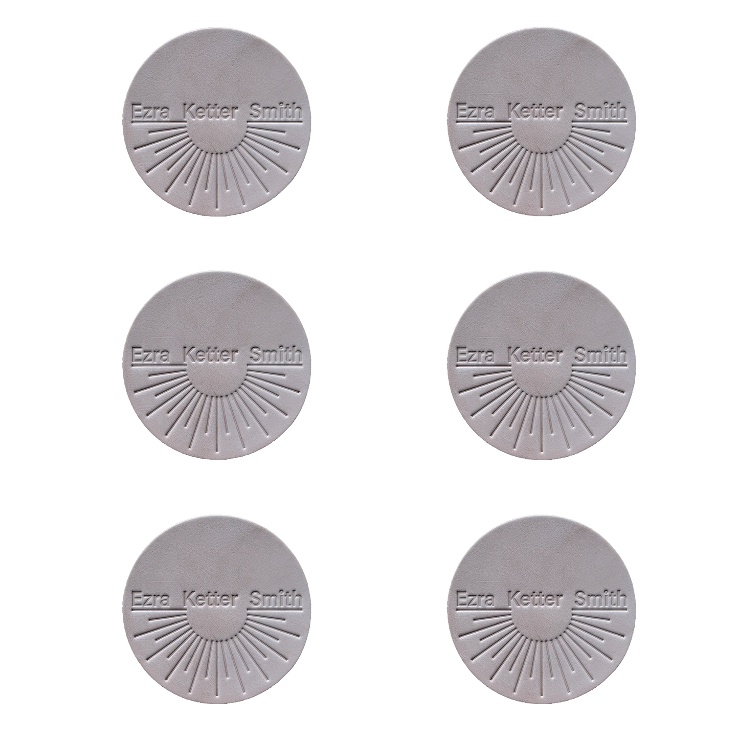 Natural Leather Coasters