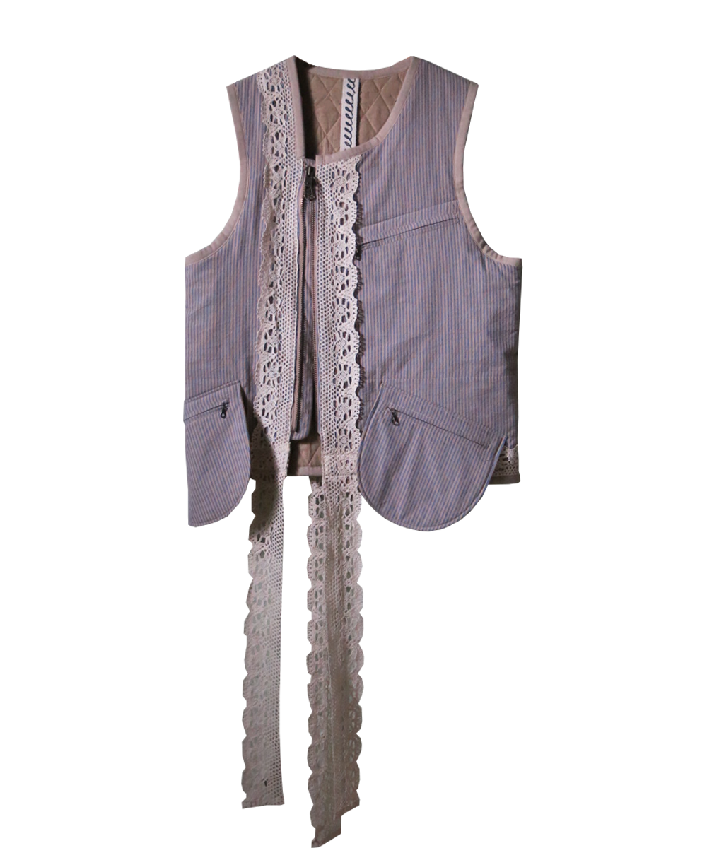 PAW*8 - Crochet Biker Vest