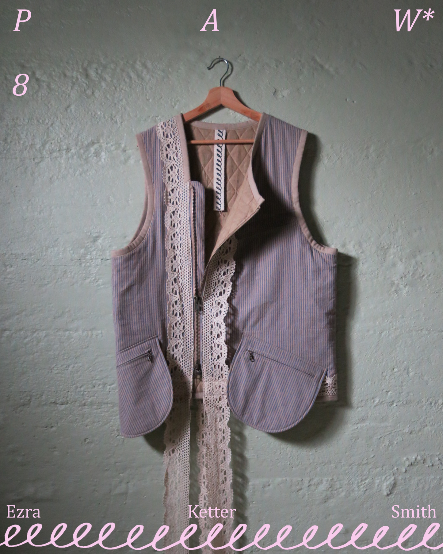 PAW*8 - Crochet Biker Vest