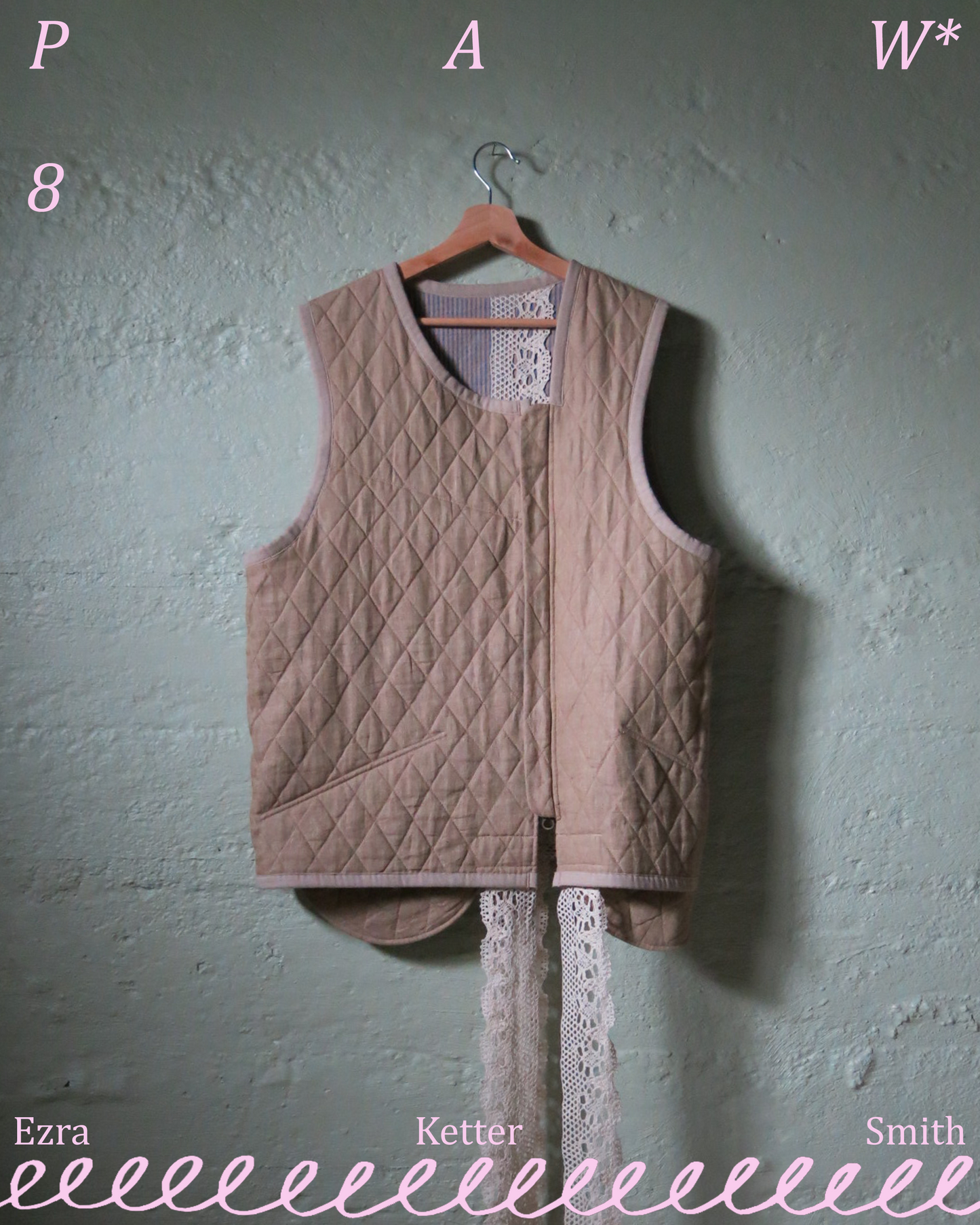 PAW*8 - Crochet Biker Vest