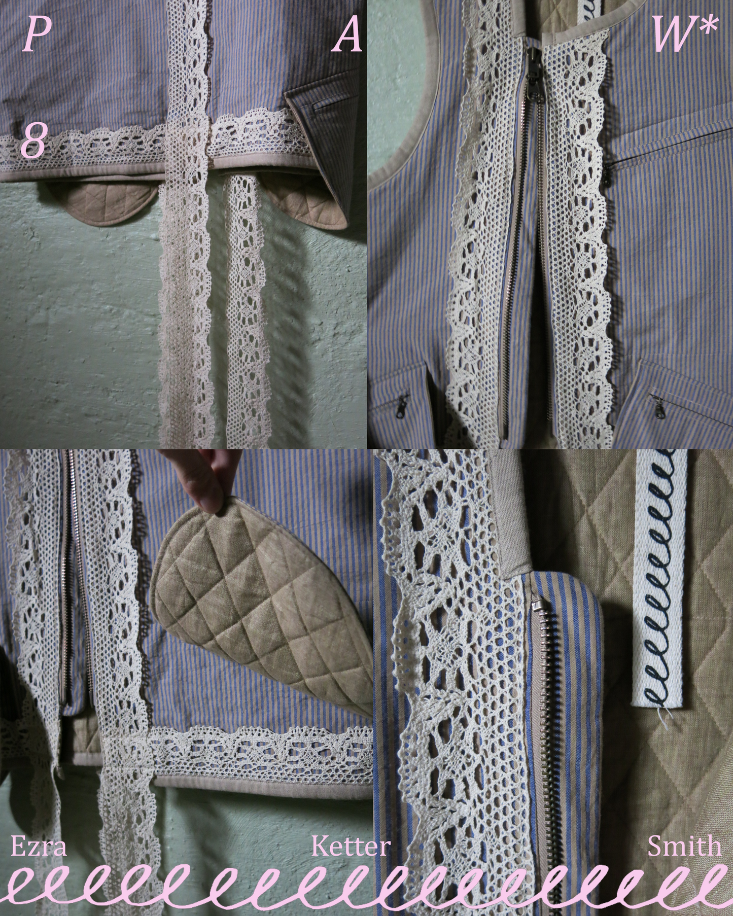 PAW*8 - Crochet Biker Vest