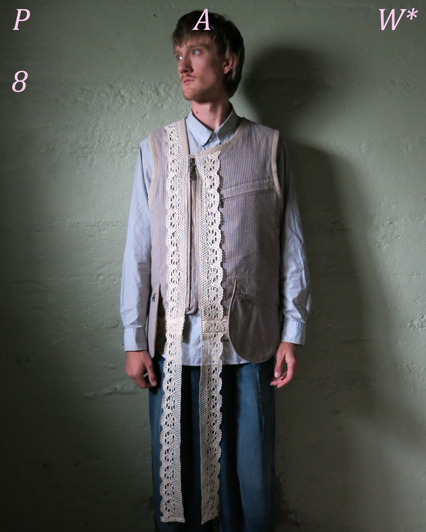 PAW*8 - Crochet Biker Vest