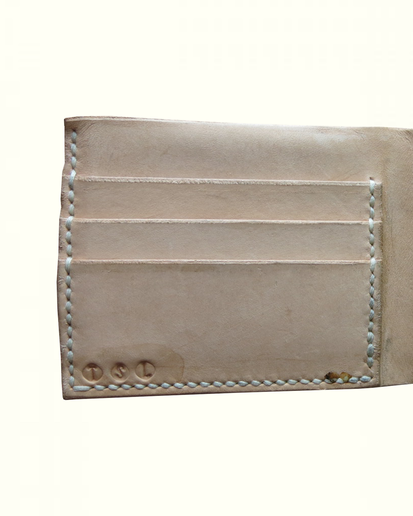 Abstract Sun Leather Wallet