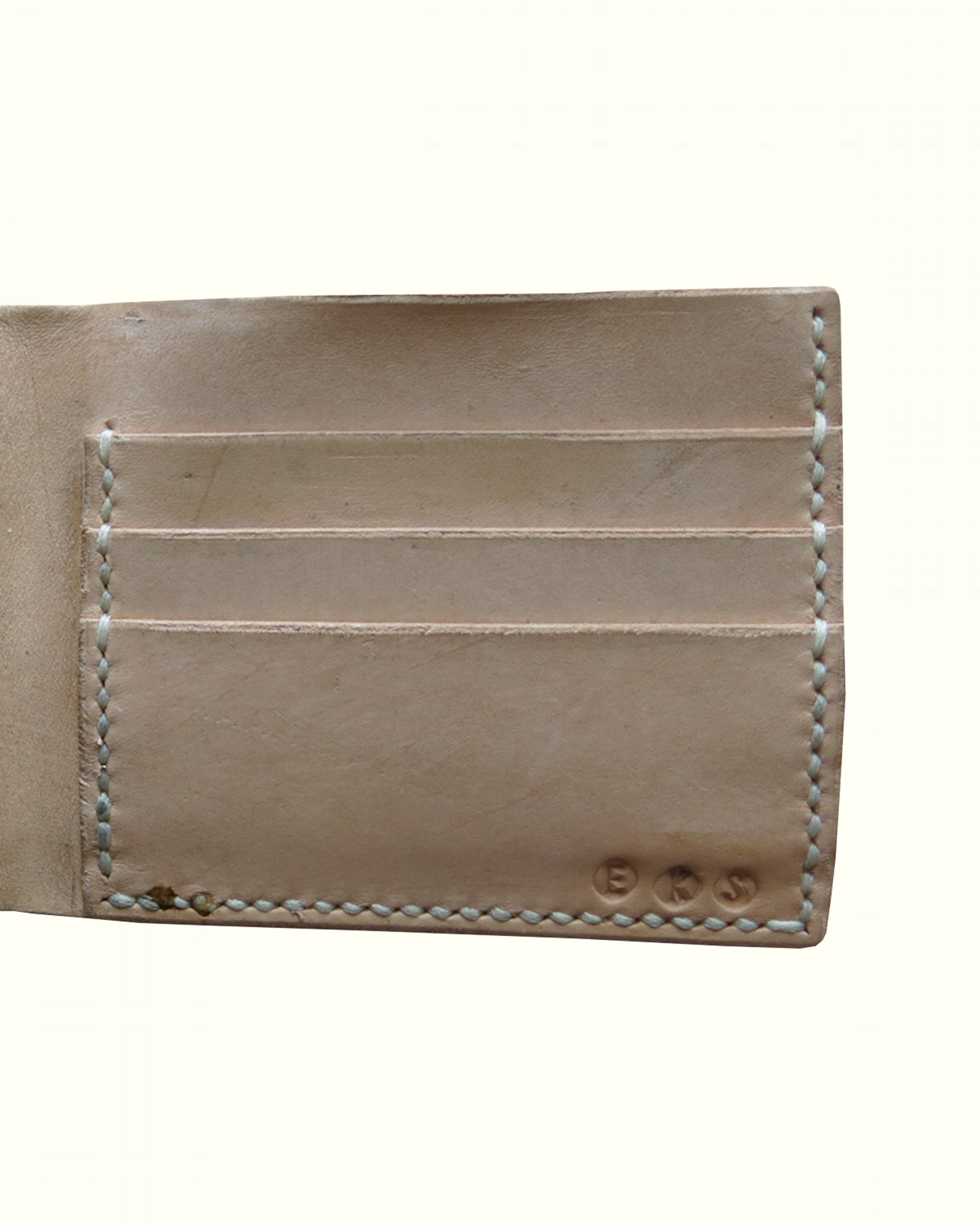 Abstract Sun Leather Wallet