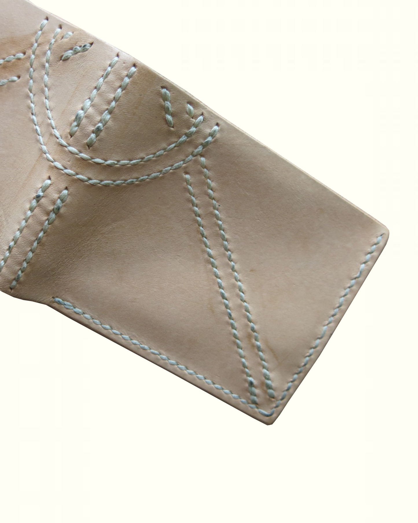 Abstract Sun Leather Wallet