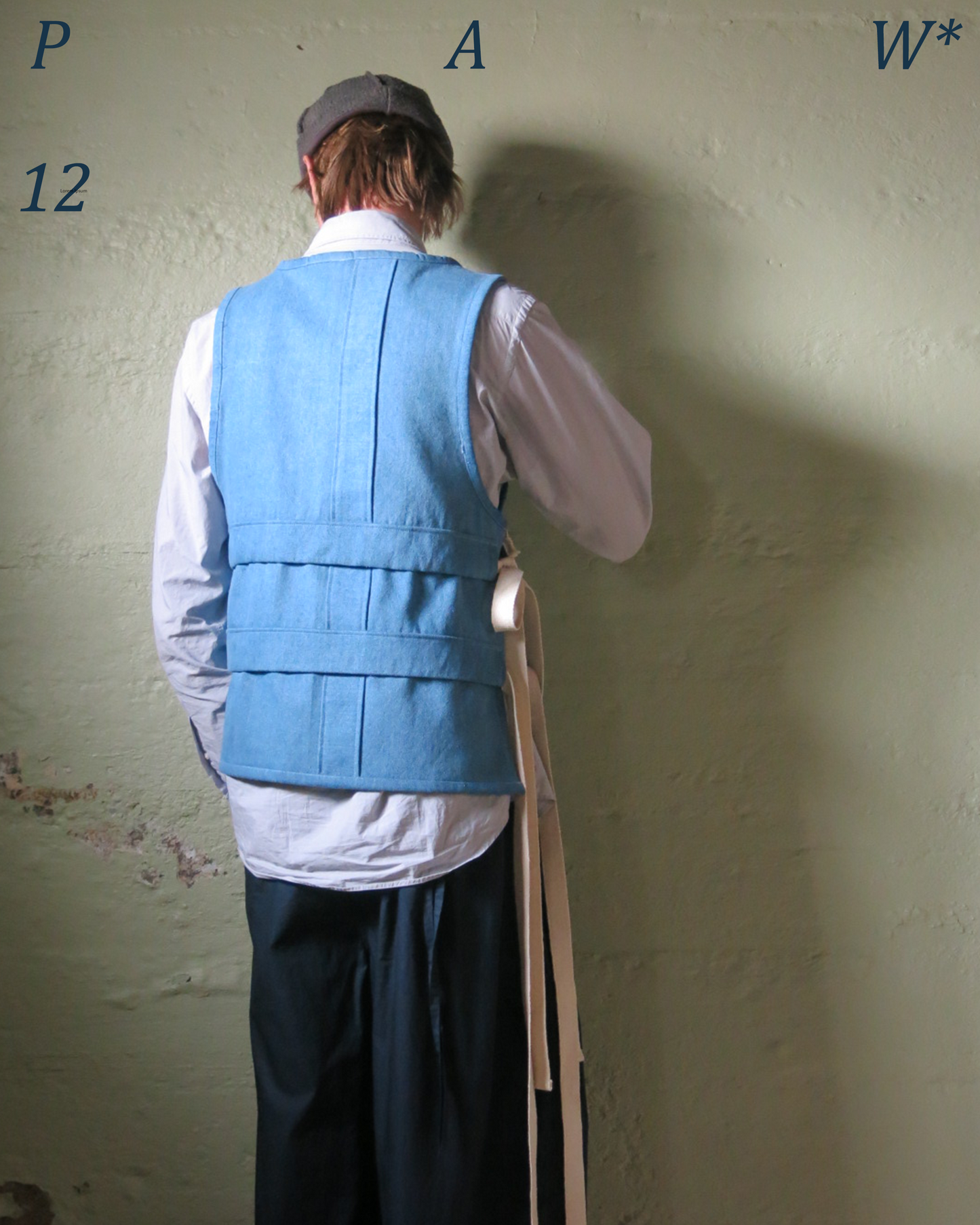 PAW*12 - Strap-Up Denim Vest