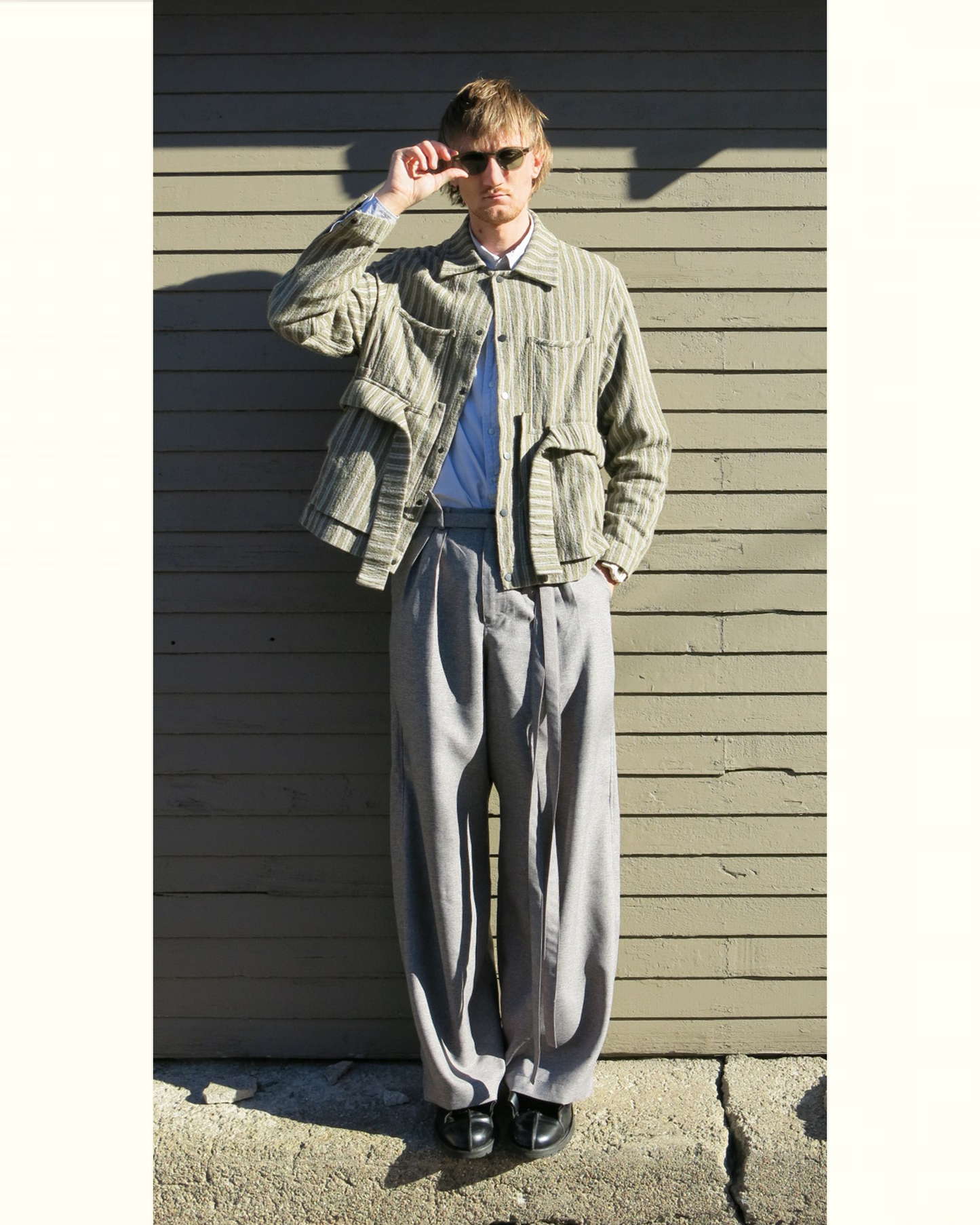 PAW*9 - Triple Belt Trousers