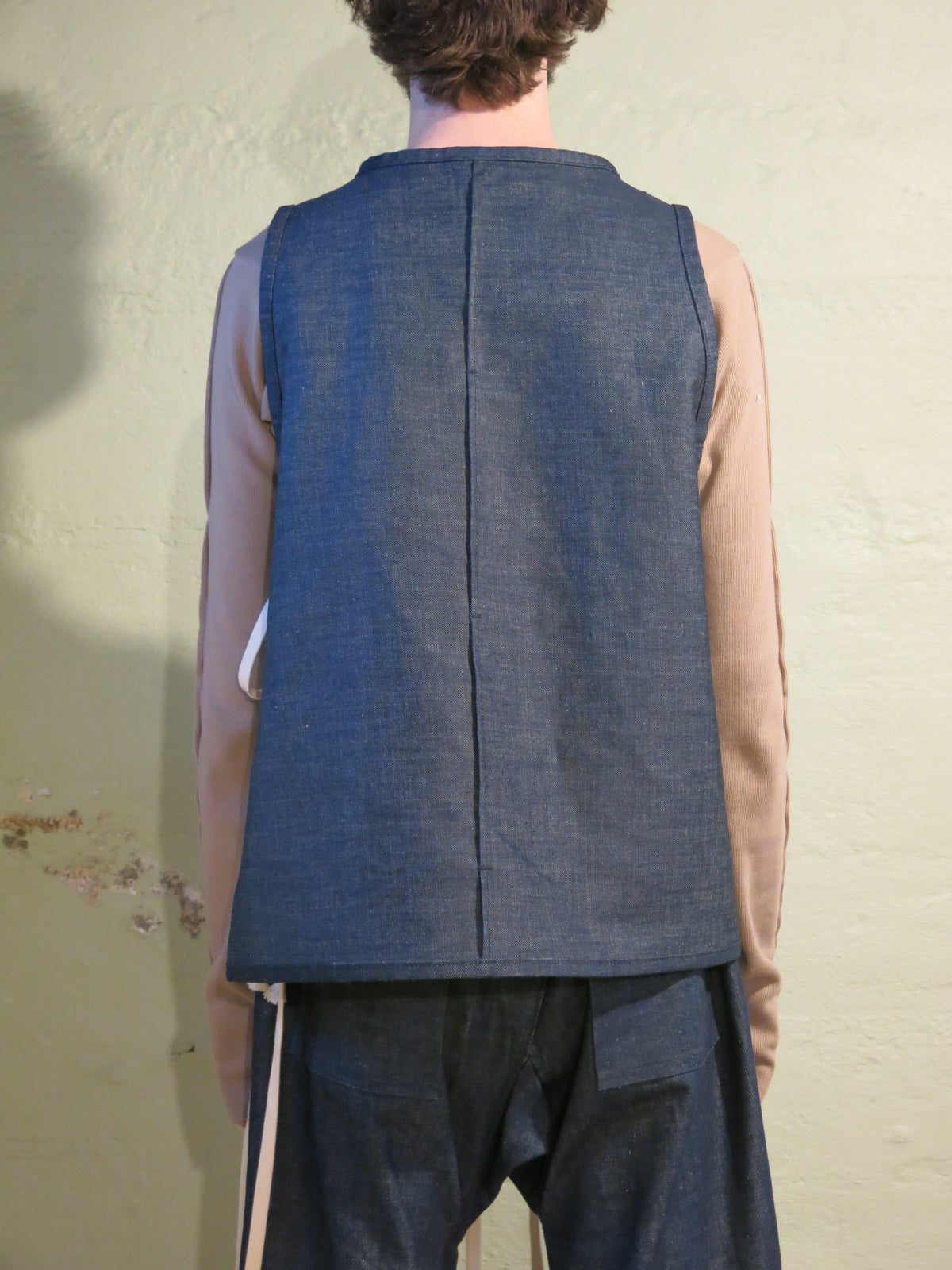 Vagabond Vest in denim