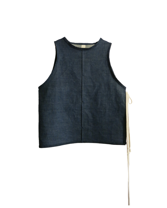 Vagabond Vest in denim